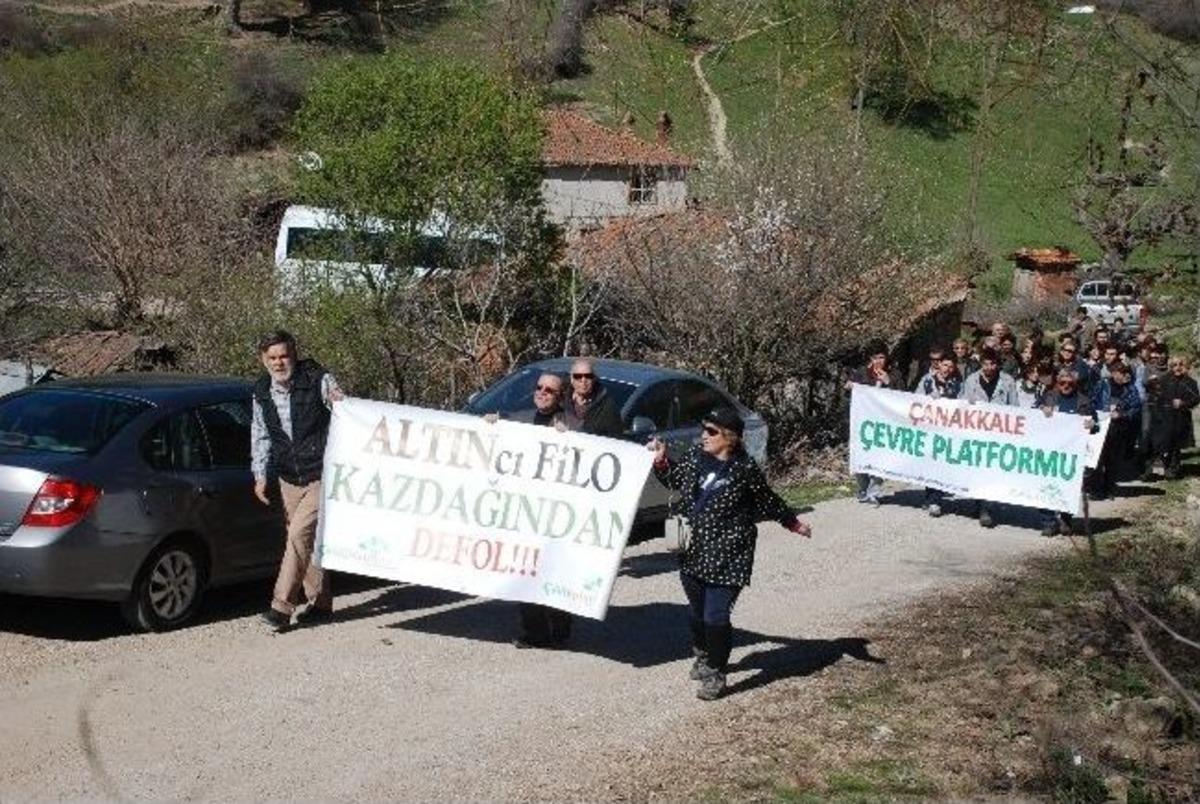 &Ccedil;evre Platformundan K&ouml;yl&uuml;lere Destek Mitingi