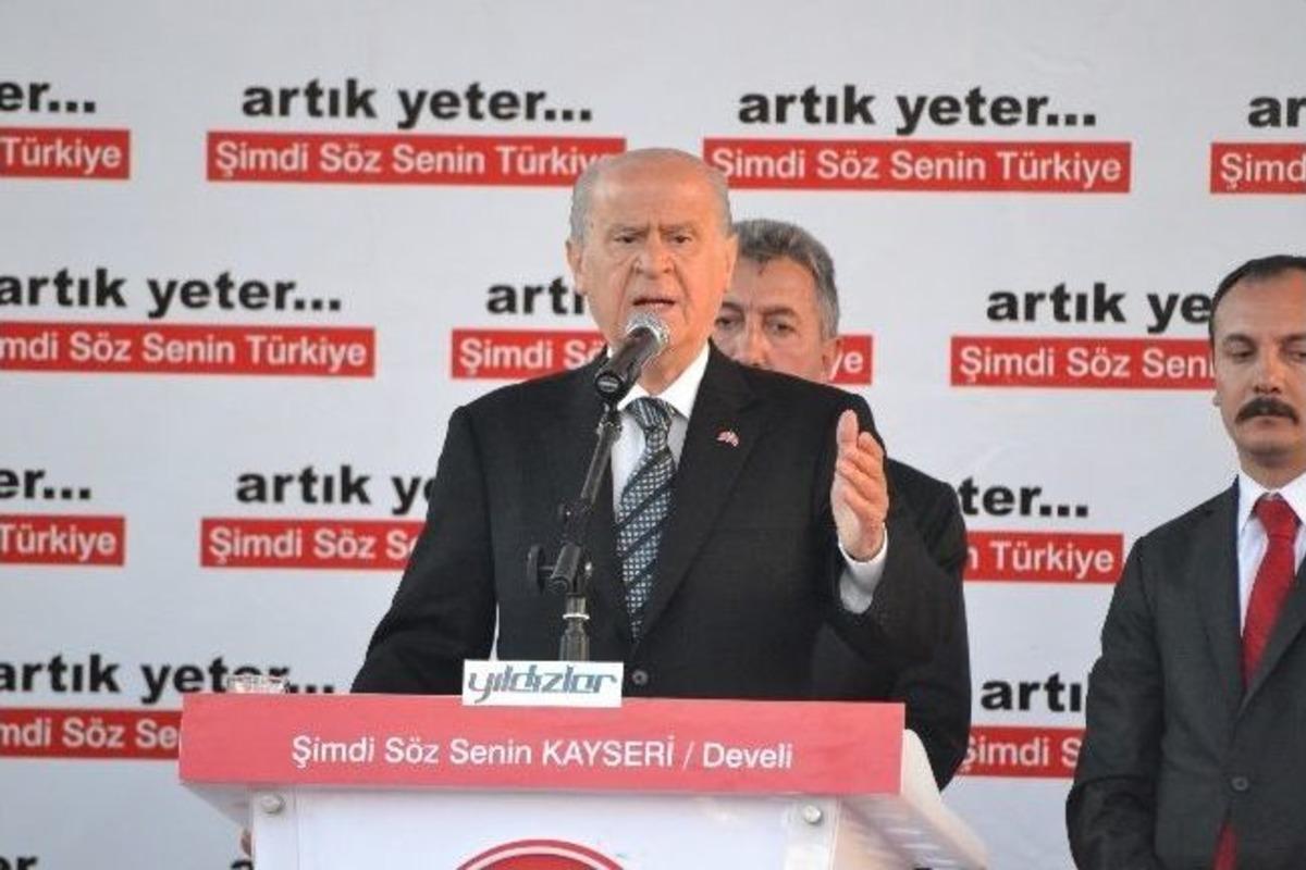 Mhp Genel Başkanı Bah&ccedil;eli: &ldquo;sokaklar Dibi G&ouml;r&uuml;nmeyen Kuyulardır, O Y&uuml;zden &Ccedil;&ouml;z&uuml;m Sandıktır"