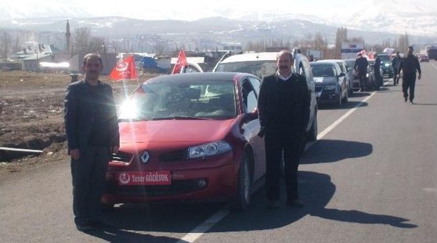 Bbp Tortum&rsquo;da G&ouml;vde G&ouml;sterisi Yaptı