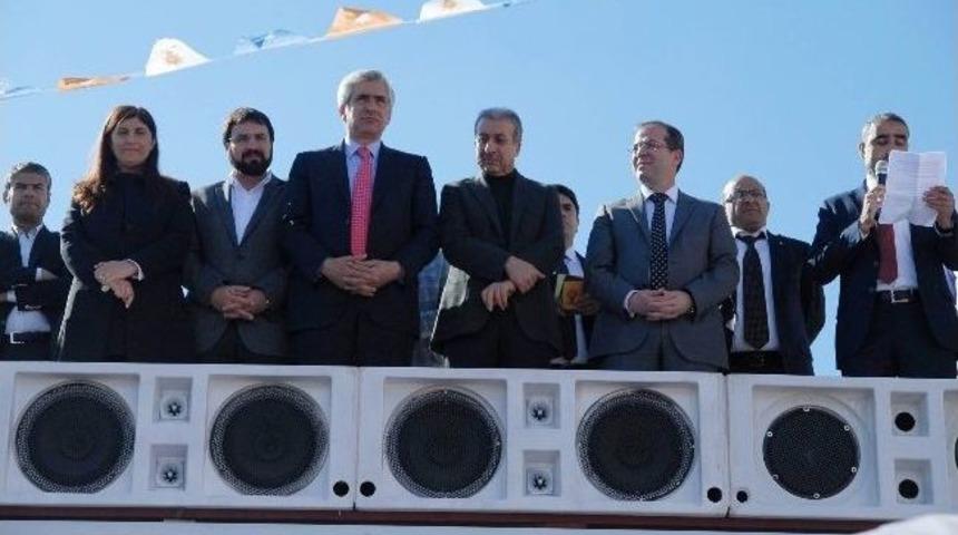 Bakan Eker, Silvan Mitinginde Konuştu