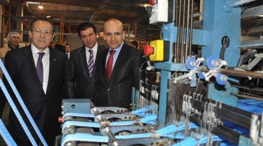 Bakan Şimşek, Balıkesir Osb'yi Ziyaret Etti