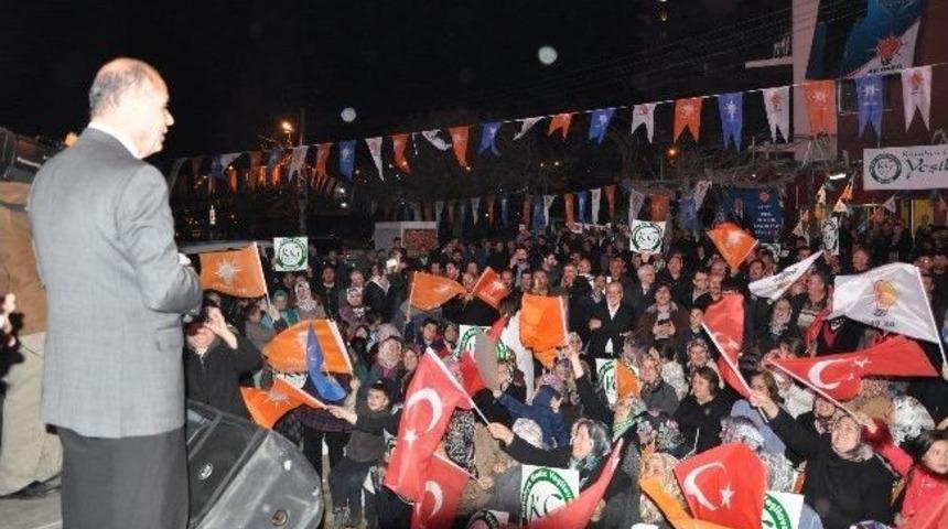 Ak Partili Şeboy İzmir Buca'da Yeşilovalılarla Buluştu