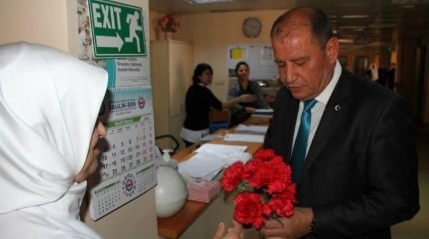 Başkan Kertiş Sağlık Emek&ccedil;ilerini Ve Doktorları Unutmadı