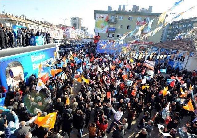 Ankara Büyükşehir Belediye Başkanı Gökçek, Etimesgut’ta Seçim Koordinasyon Merkezi Açılışına Katıldı