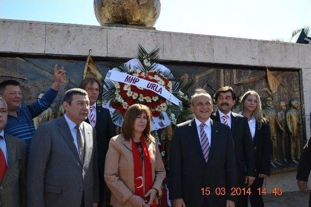 Mhp li Oktay Vural Urla’da Seçim Bürosu Açılışına Katıldı 3