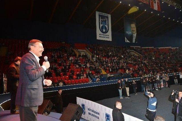 Erzurumlular Gecesine Katılan Başkan Melih Gökçek: