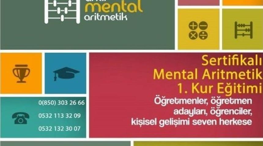 Erzurum&rsquo;da Yetişkinlere Y&ouml;nelik Mental Aritmetik Kursu D&uuml;zenlenecek