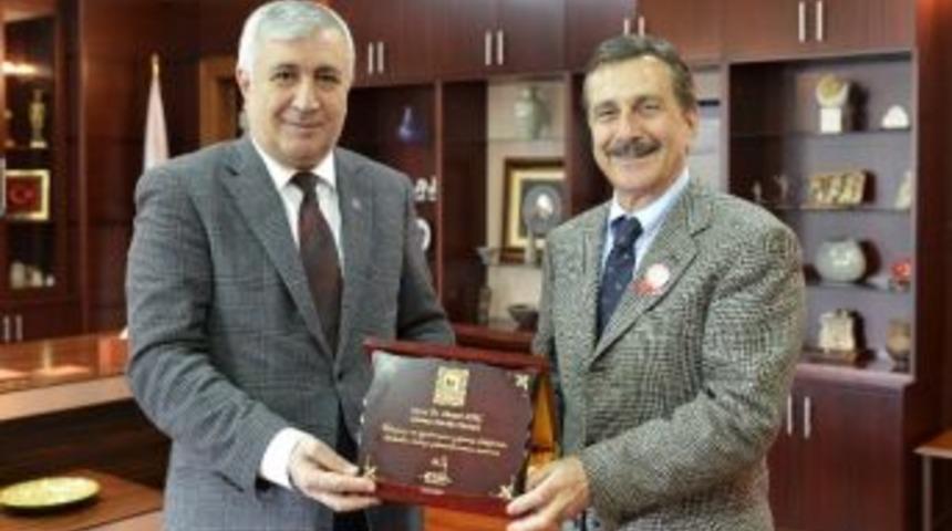 Muhasebeciler Odası&rsquo;ndan Başkan Ata&ccedil;&rsquo;a Ziyaret