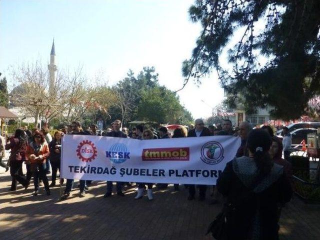 Tekirdağ&rsquo;da Kesk Basın A&ccedil;ılaması Yaptı 1