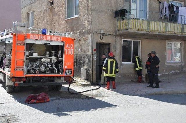 Kırklareli de Ev Yangını 1