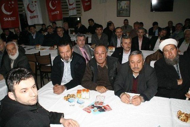 Saadet Partisi Devrek'te Projelerini Tanıttı