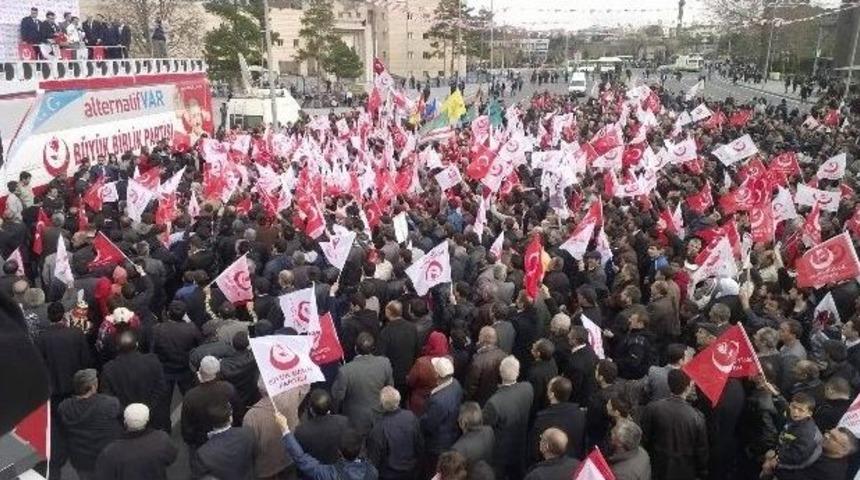 Bbp Genel Başkanı Mustafa Destici: