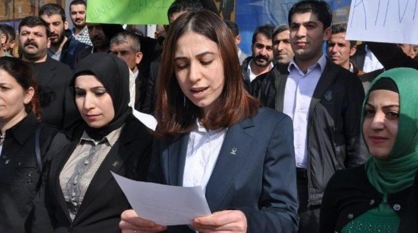 Ak Parti Silopi İl&ccedil;e Teşkilatı Tarafından Halep&ccedil;e Katliamı Kınandı