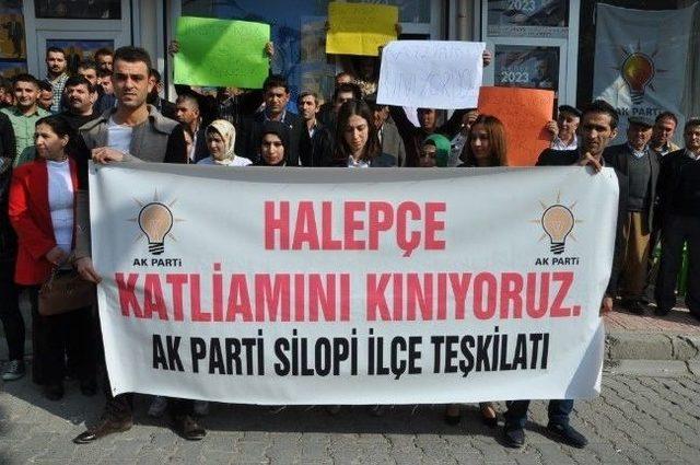 Ak Parti Silopi İlçe Teşkilatı Tarafından Halepçe Katliamı Kınandı