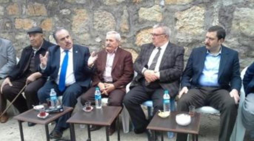 Eski Bakan Ensarioğlu, Se&ccedil;im &Ccedil;alışmalarına Devam Ediyor