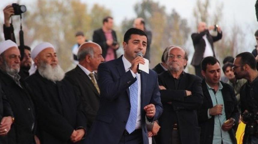 Bdp Genel Başkanı Demirtaş Mersin'de