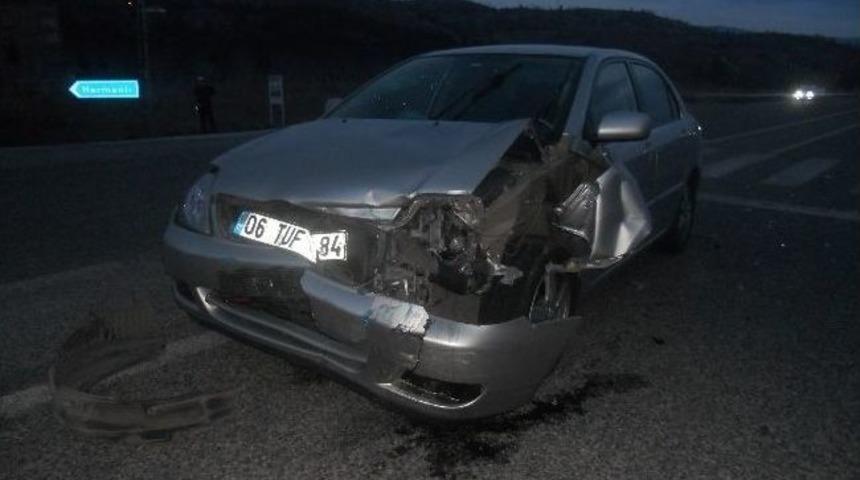 Otomobil İle Pat Pat Motoru &Ccedil;arpıştı: 3 Yaralı
