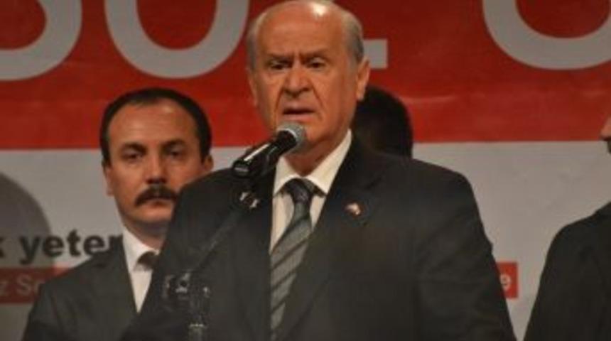 Mhp Genel Başkanı Devlet Bah&ccedil;eli: