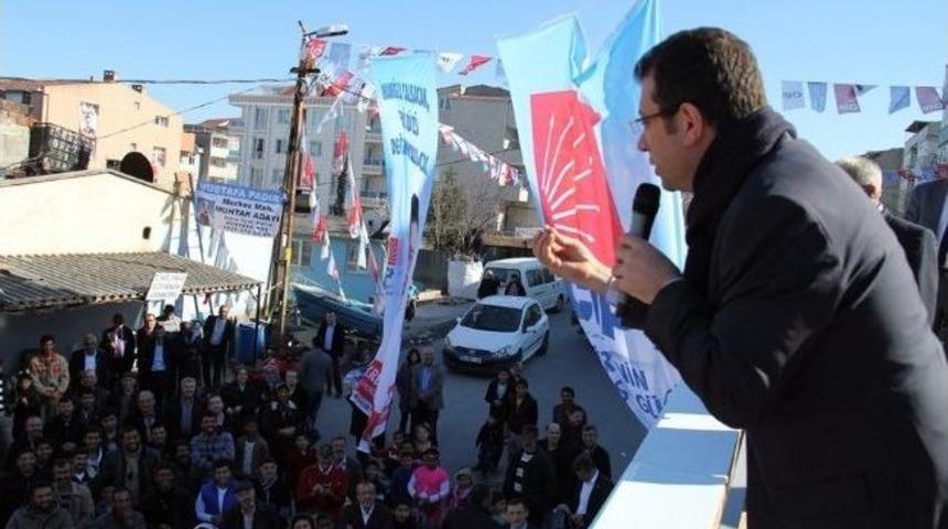 Chp&rsquo;li İmamoğlu: &ldquo;yakuplu&rsquo;nun Sorunlarını Biz &Ccedil;&ouml;zeceğiz&rdquo;