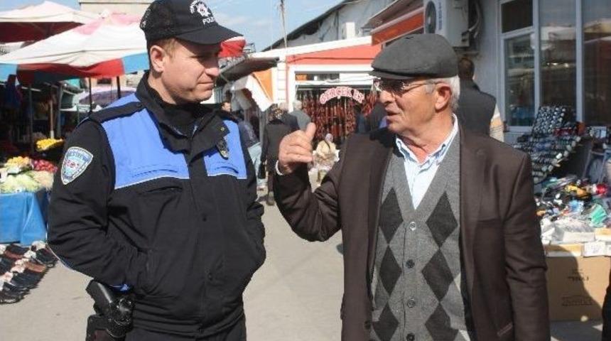Pazaryerinin G&uuml;venliği Polislerde