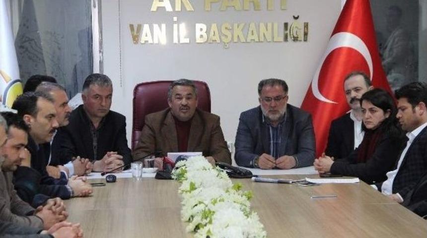 Ak Parti&rsquo;ye Yapılan Saldırıya Tepki