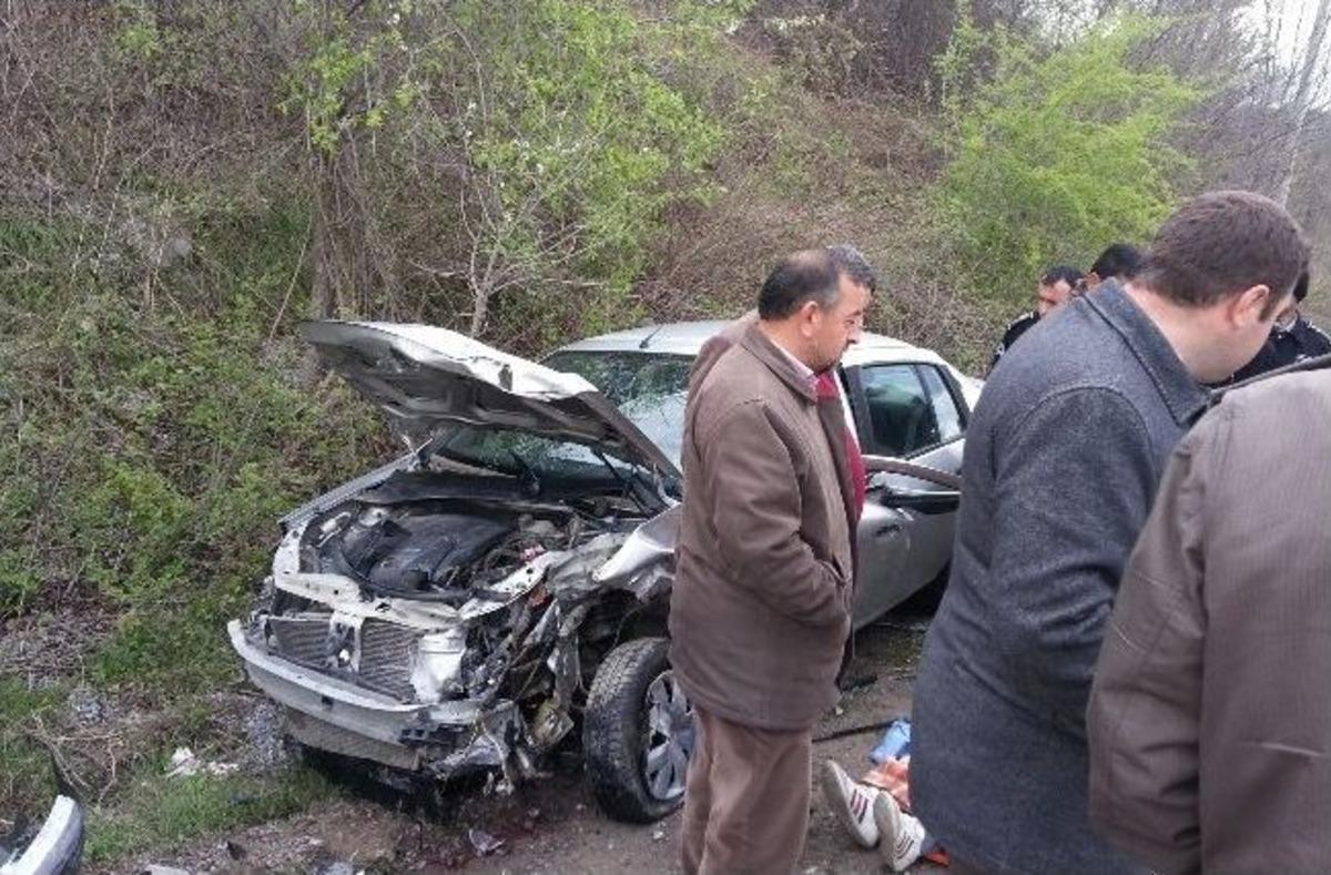 Bafra'da Kaza: 3 Yaralı