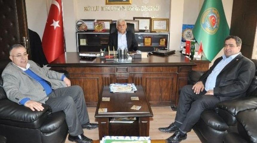 Karab&uuml;k Valisi'nden Aksaray'a Ziyaret