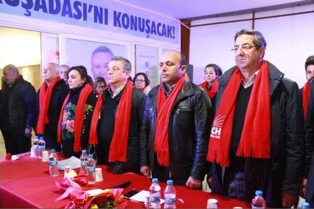 Chp Kuşadası Karargahta Toplandı