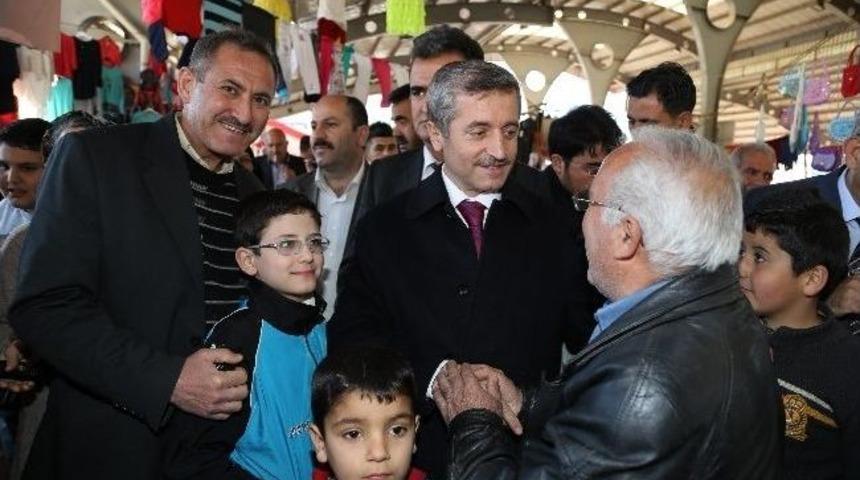 Başkan Tahmazoğlu Halkla İ&ccedil; İ&ccedil;e