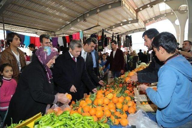 Başkan Tahmazoğlu Halkla İç İçe