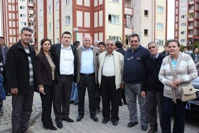 Ak Parti’li Pekgüzel, Toki Sakinleriyle Buluştu