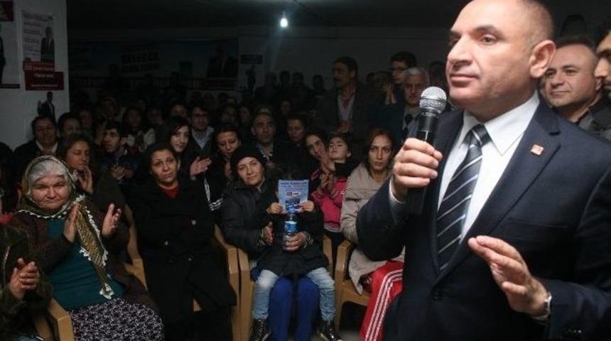 Tarhan &Ccedil;ayırova&rsquo;da Halk Buluşmasına Katıldı