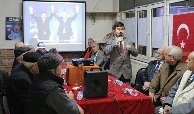 Ak Partili Yılmaz'dan Çiğli'ye Proje Yağmuru