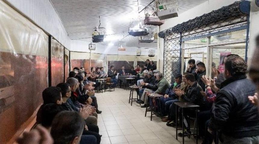 Chp&rsquo;li Uysal Kuş Sevenler Derneği&rsquo;nin Konuğu Oldu