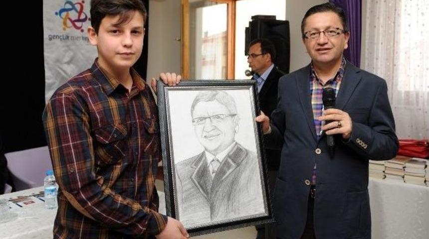 Başkan Tiryaki Karap&uuml;r&ccedil;ekli &Ccedil;ocuklarla Buluştu