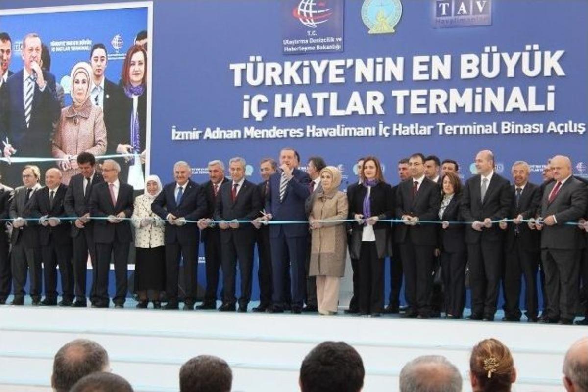 Başbakan Erdoğan, T&uuml;rkiye&rsquo;nin En B&uuml;y&uuml;k İ&ccedil; Hatlar Terminalini A&ccedil;tı