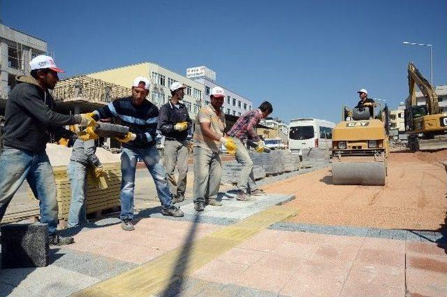 Büyükşehir’den Bir Prestij Cadde De Aksu’ya