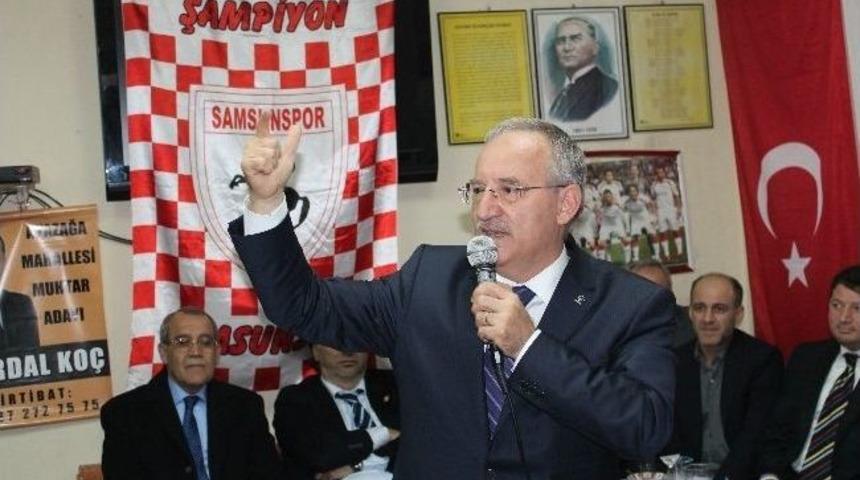 Ak Partili Sedat &Ouml;zsoy&rsquo;a, Samsunlular&rsquo;dan Destek