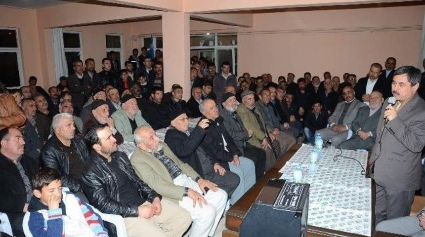 S&uuml;leyman Eser, Aşağı Ulupınar&rsquo;da Se&ccedil;im &Ccedil;alışması Yaptı