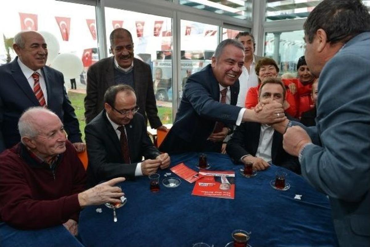 Konyaaltı&rsquo;nda Denize Sıfır &ldquo;emekli Parkı&rdquo;