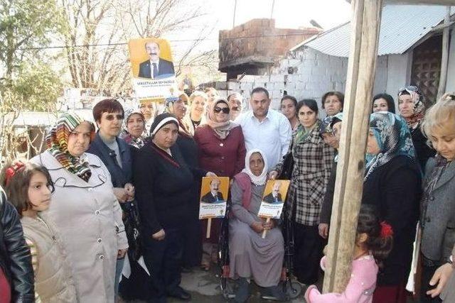 Ak Partili Kadınlar Tsd İle Ortaklaşa Engellilere Tekerlekli Sandalye Hediye Etti 3