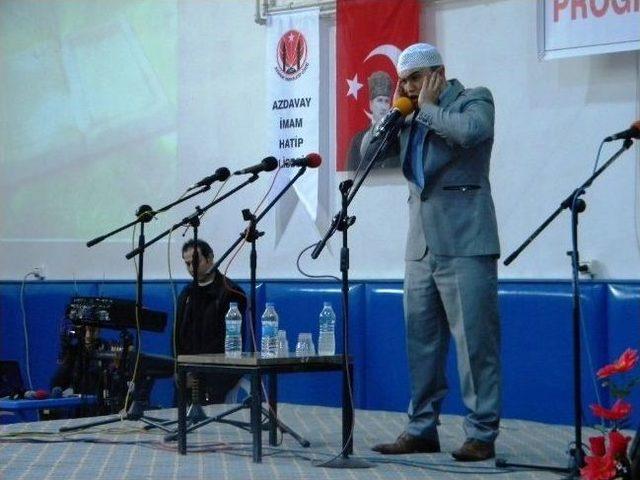 Azdavay'da, Hafızlık Ve Ezanı Güzel Okuma Seçmeleri Yapıldı