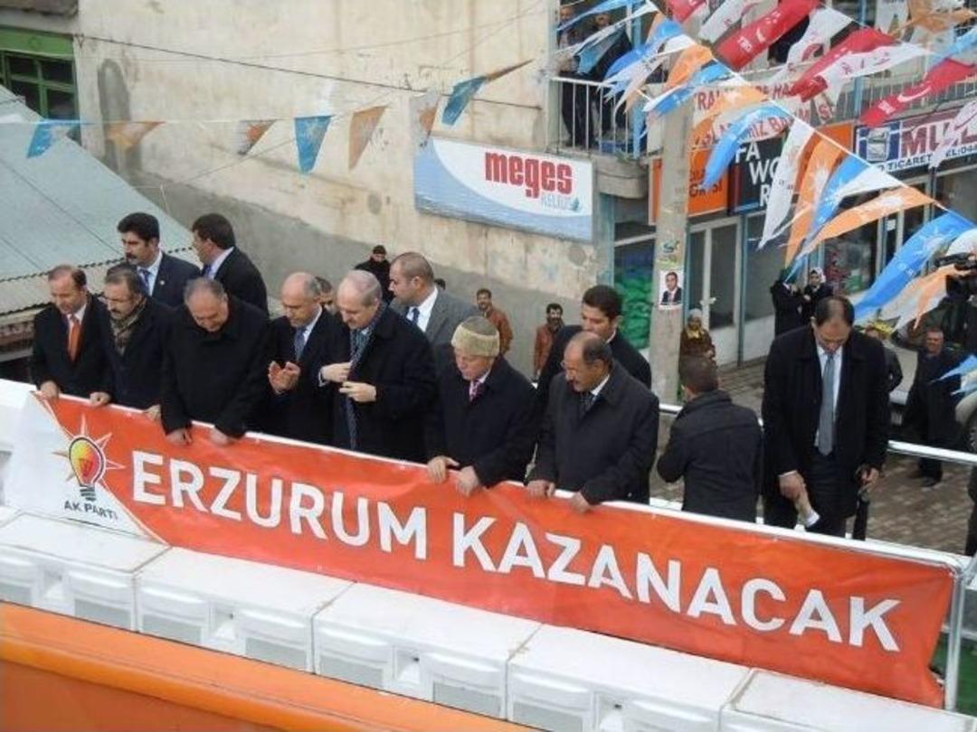 Ak Parti Genel Başkan Yardımcısı Kurtulmuş Erzurum&rsquo;da