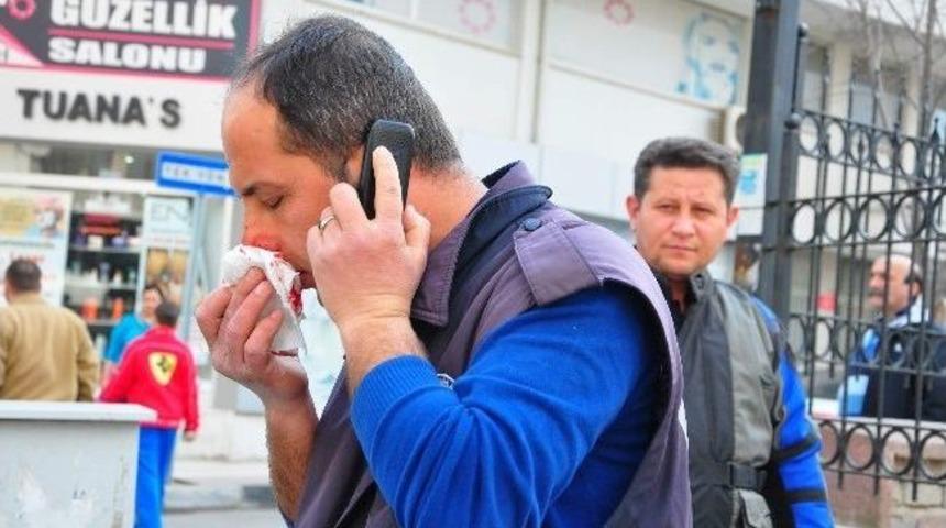 Aracına Park Cezası Yazan Besot İş&ccedil;isini Darp Etti