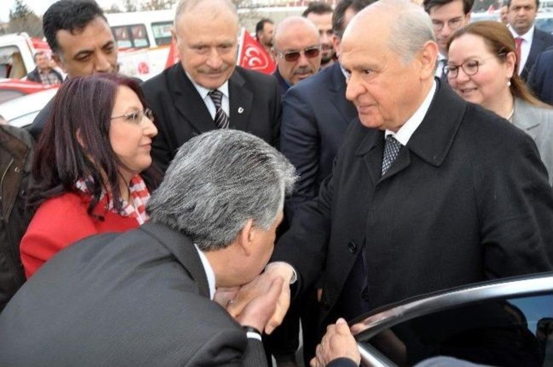 Mhp Lideri Bah&ccedil;eli Eskişehir&rsquo;de