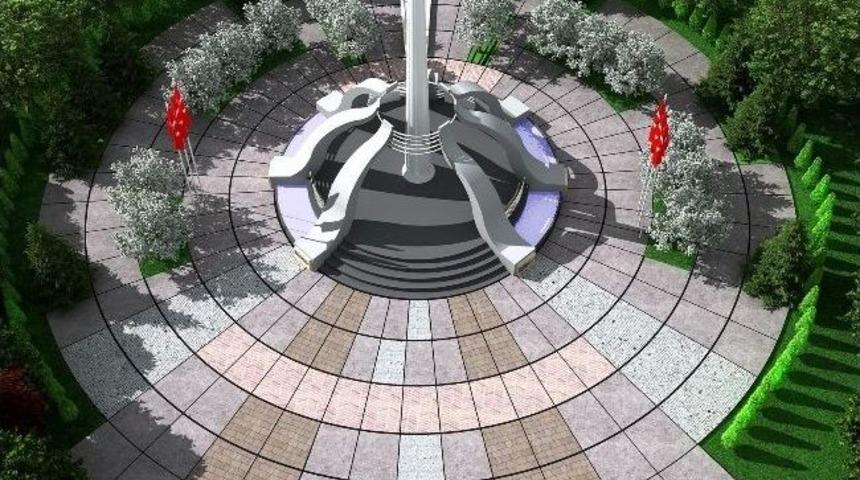 Manavgat Belediyesi'nden Şehitler Anıtı