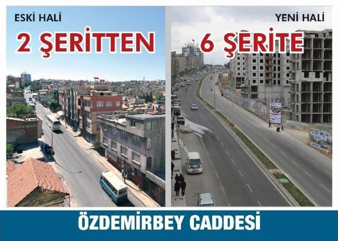 6 Şeritli &Ouml;zdemirbey Caddesi T&ouml;renle Hizmete A&ccedil;ıldı