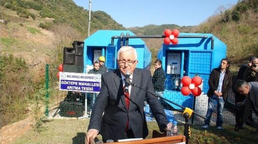 Kdz Ereğli&rsquo;de 9 Arıtma Tesisinin A&ccedil;ılışı Yapıldı