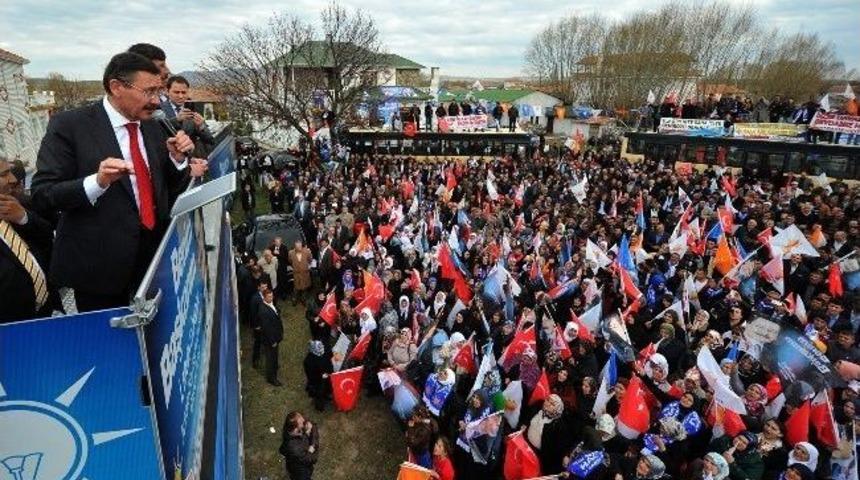 Başkan G&ouml;k&ccedil;ek Haymana K&ouml;ylerinde