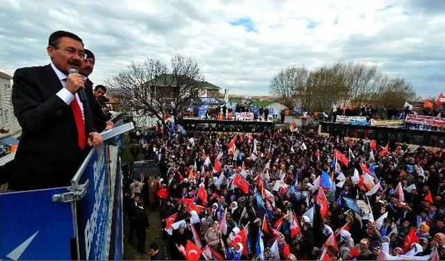 Başkan Gökçek Haymana Köylerinde